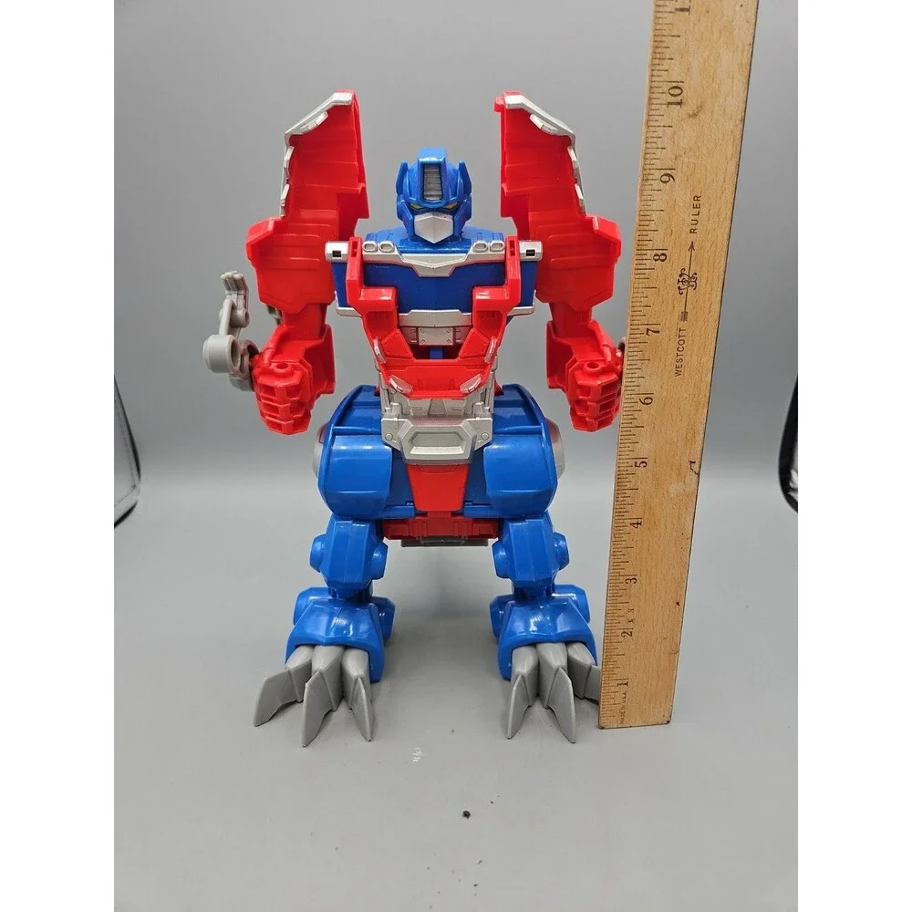 Transformers Rescue Bots Knight Watch Optimus Premium Playskool Heroes Action